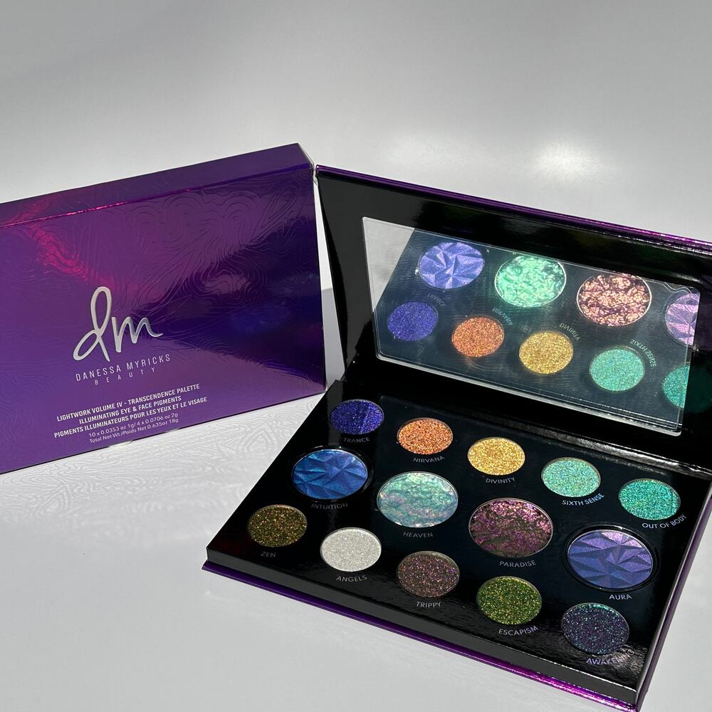 Danessa Myricks Lightwork Volume IV 4 Transcendence Eyeshadow Palette Rare NIB